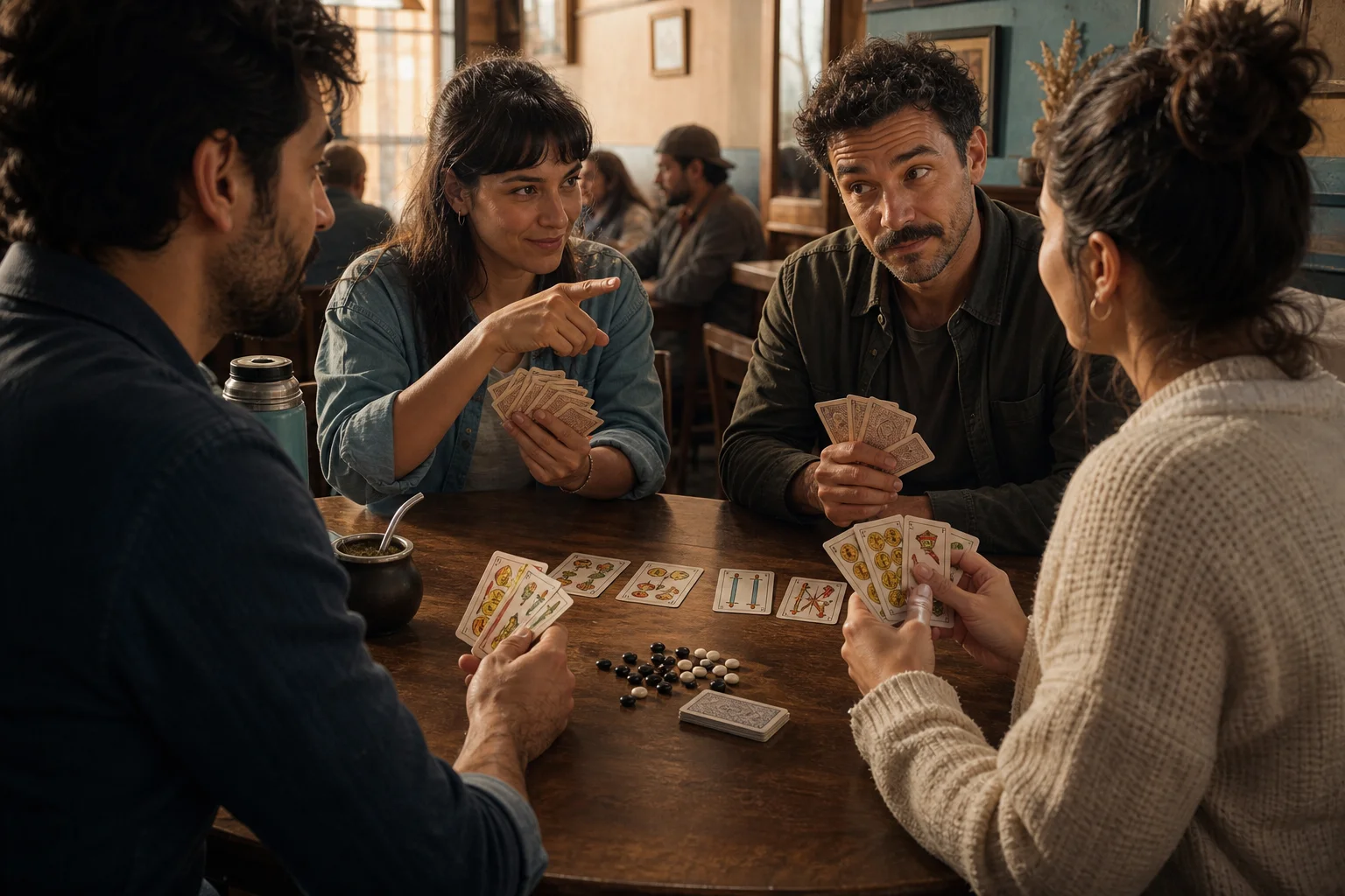 La coordinación entre compañeros en el Truco: reglas, señas y límites del juego en equipo La coordinación entre compañeros en el Truco: reglas, señas y límites del juego en equipo